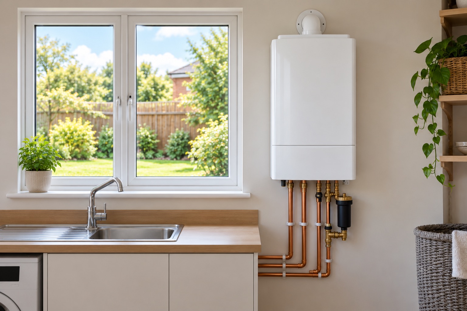 Illustrative AI boiler image